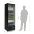 Polar G-Series Upright Back Bar Cooler with Single Glass Hinged Door 307Ltr GJ447-A